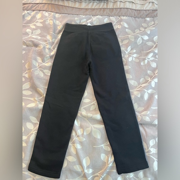 Gap Kids Black Sweat Pants With Gray Stripe Sz L (10) - Picture 3 of 5